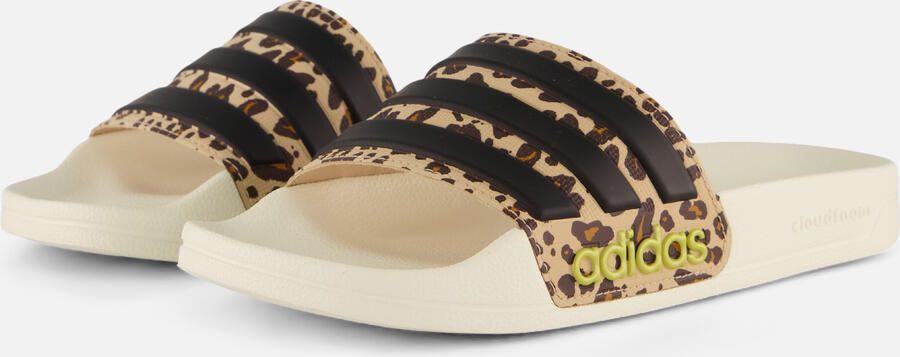 Adidas Sportswear Badslippers met dierenprint Model 'ADILETTE SHOWER'