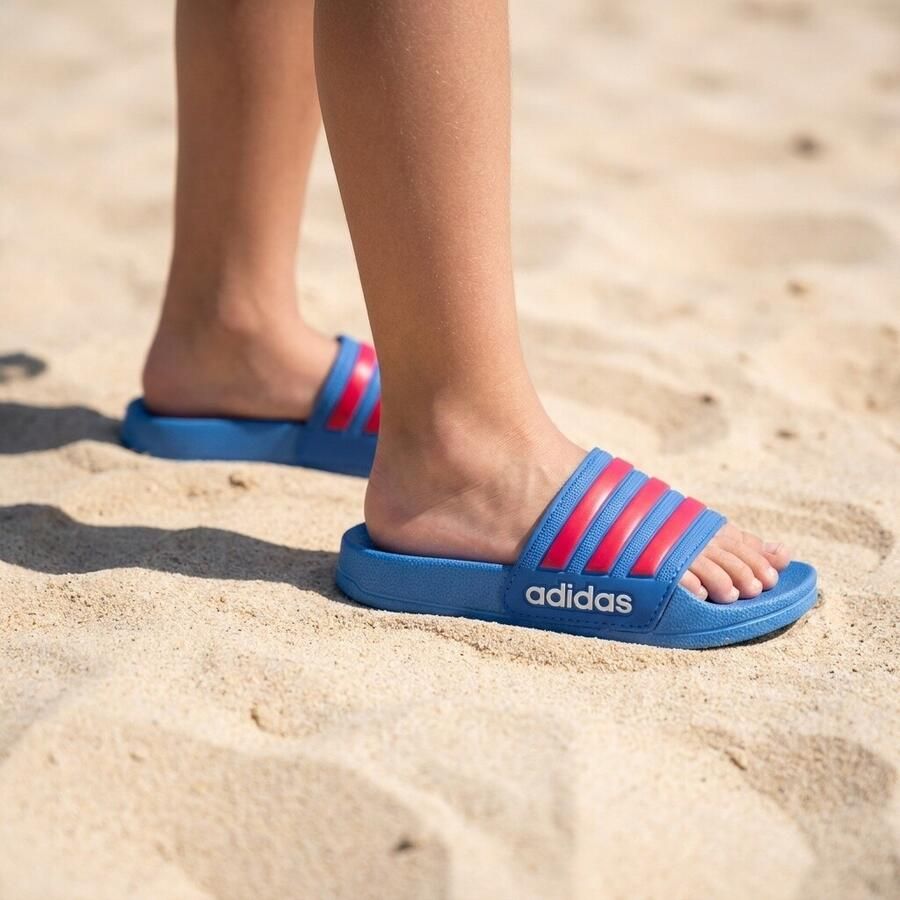 Adidas Kid's Adilette Shower Sandalen 2 3 blauw - Foto 4