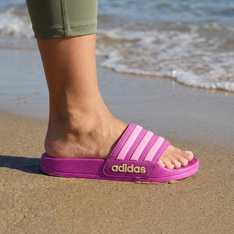 Adidas Sportswear Adilette Shower Badslippers Kinderen Paars - Foto 4