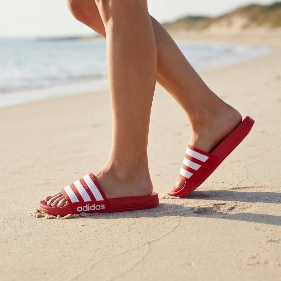 ADIDAS SPORTSWEAR Slippers met contraststrepen model 'ADILETTE SHOWER' - Foto 2