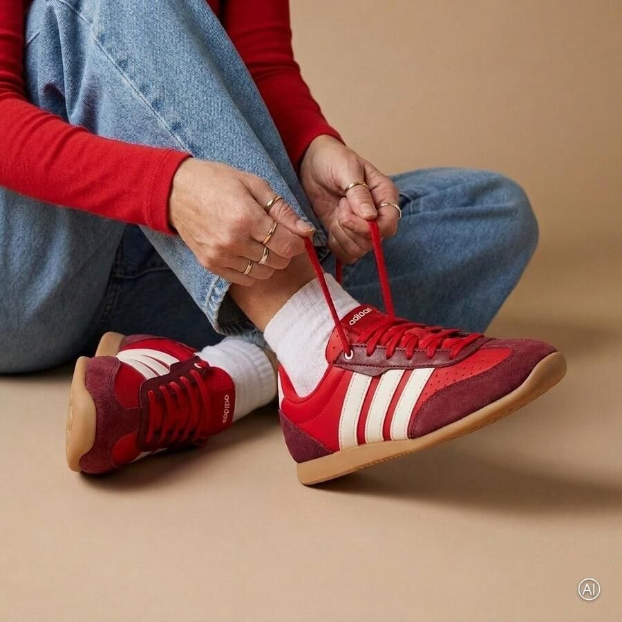 Adidas Sportswear BARREDA LO SCHOENEN Dames Rood