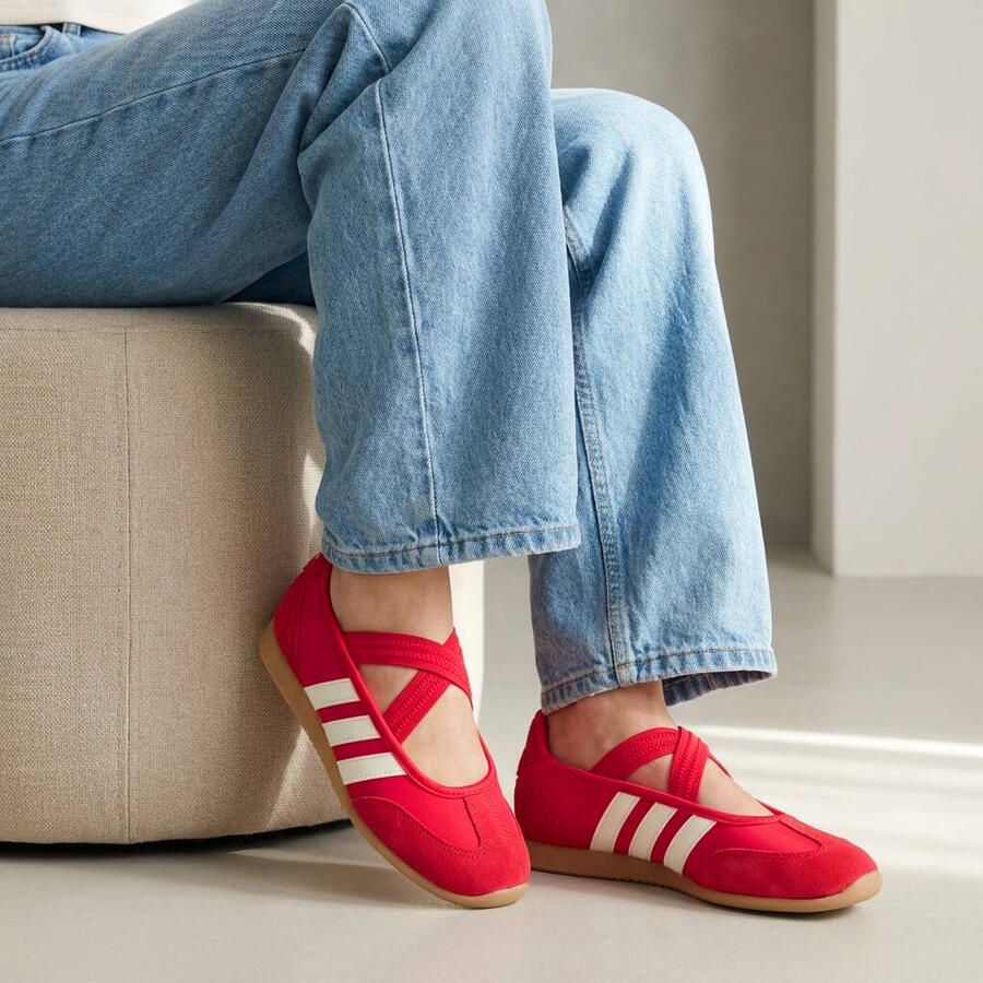 Adidas Barreda Mary Jane Schoenen Rood 2 3 Vrouw - Foto 2