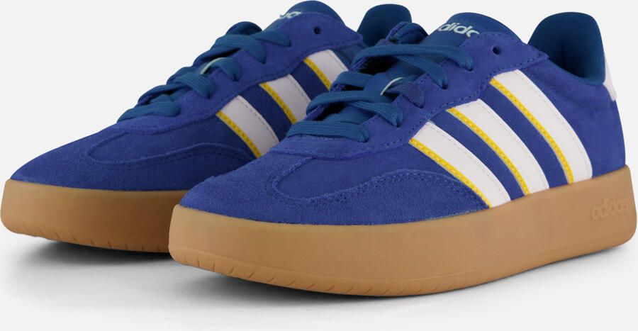 Adidas Barreda heren sneakers blauw wit 1 3 Echt leer Uitneembare zool - Foto 4