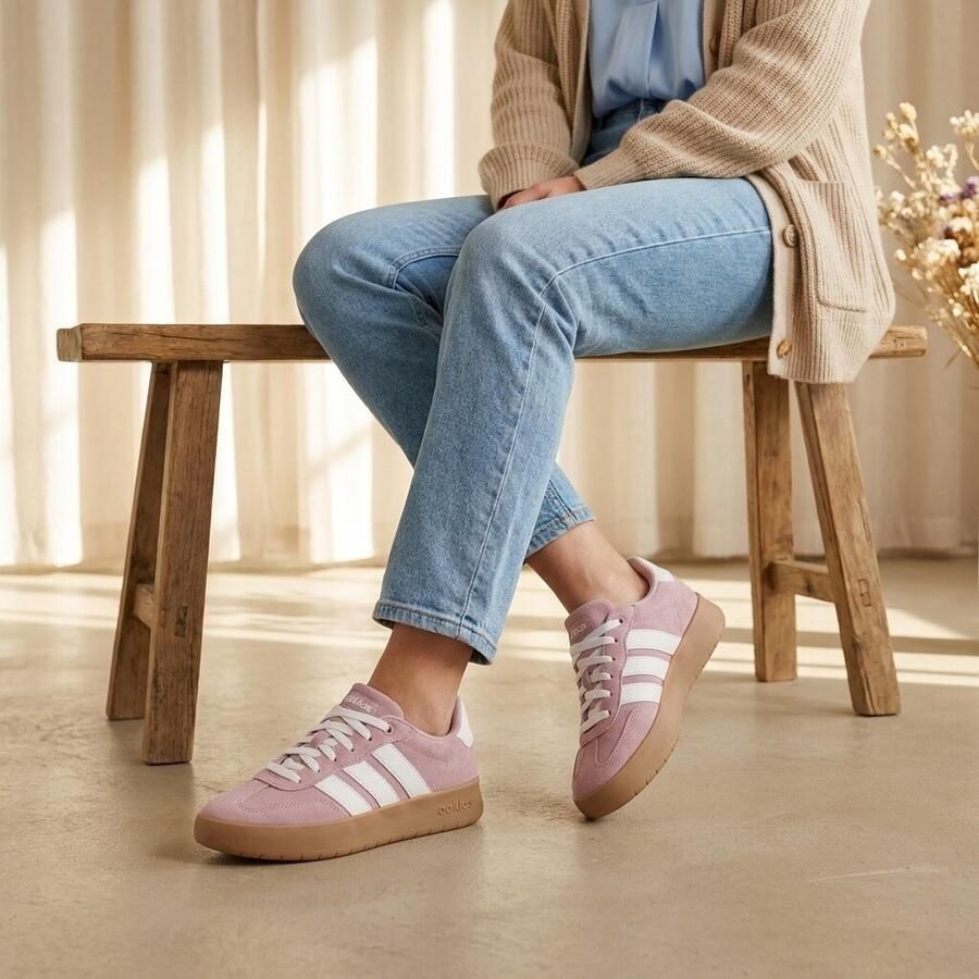 Adidas Barreda XLG Sneakers roze Leer