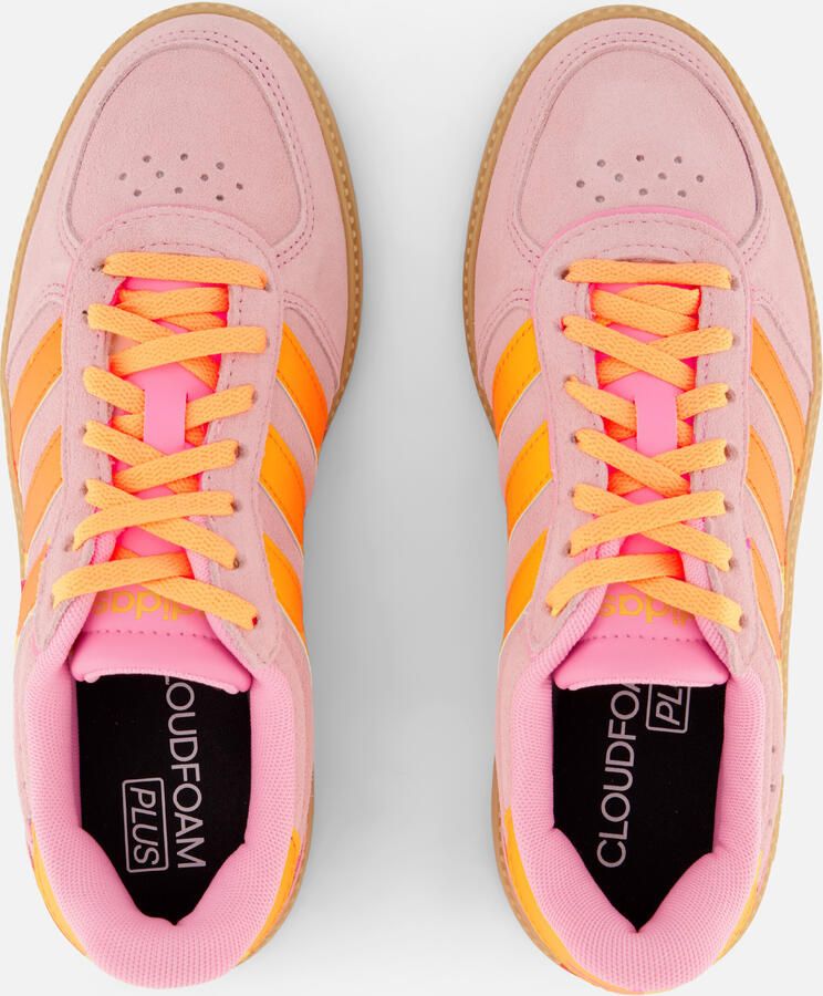 Adidas Women's Breaknet Sleek Suede Sneakers 2 3 roze - Foto 2