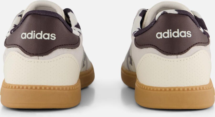 Adidas Sportswear Breaknet imitatieleren sneakers met dierenprint lichtgrijs - Foto 6