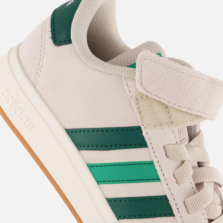 Adidas Grand Court 00s EL C kinder sneakers grijs groen Echt leer Uitneembare zool - Foto 2