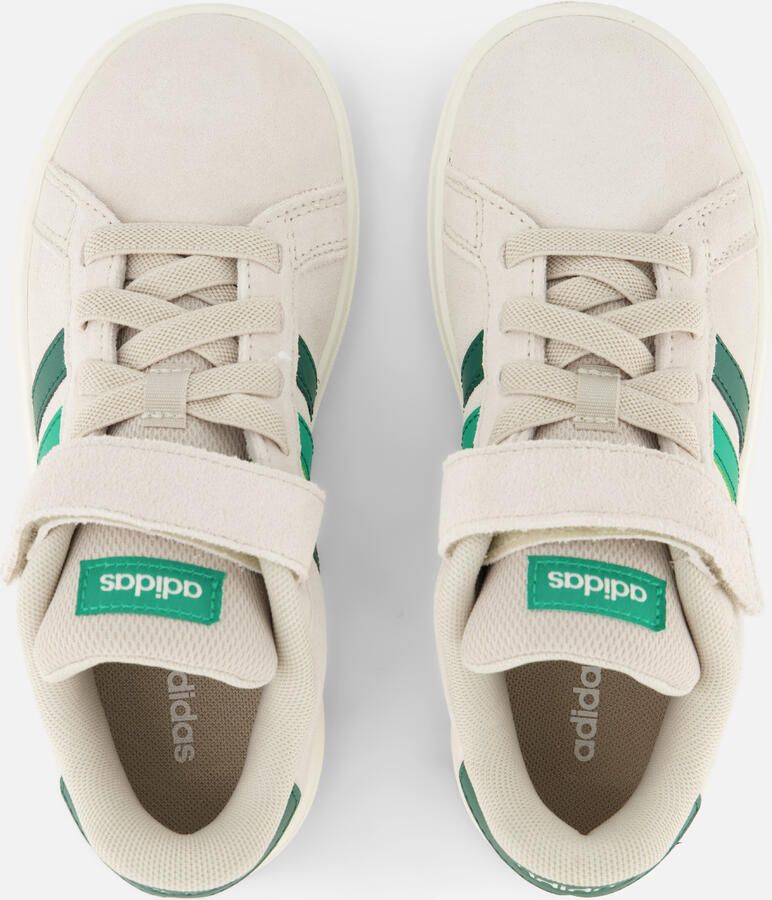 Adidas Grand Court 00s EL C kinder sneakers grijs groen Echt leer Uitneembare zool - Foto 2