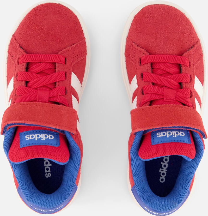 Adidas Grand Court 00 Sneakers rood Suede - Foto 3