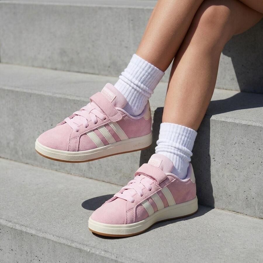 Adidas Sportswear Grand Court 00s Schoenen Kids Kinderen Roze - Foto 3