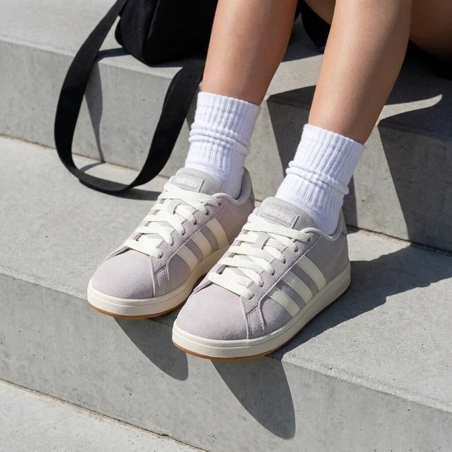 Adidas Sportswear Grand Court 00s Schoenen Kids Kinderen Grijs - Foto 4