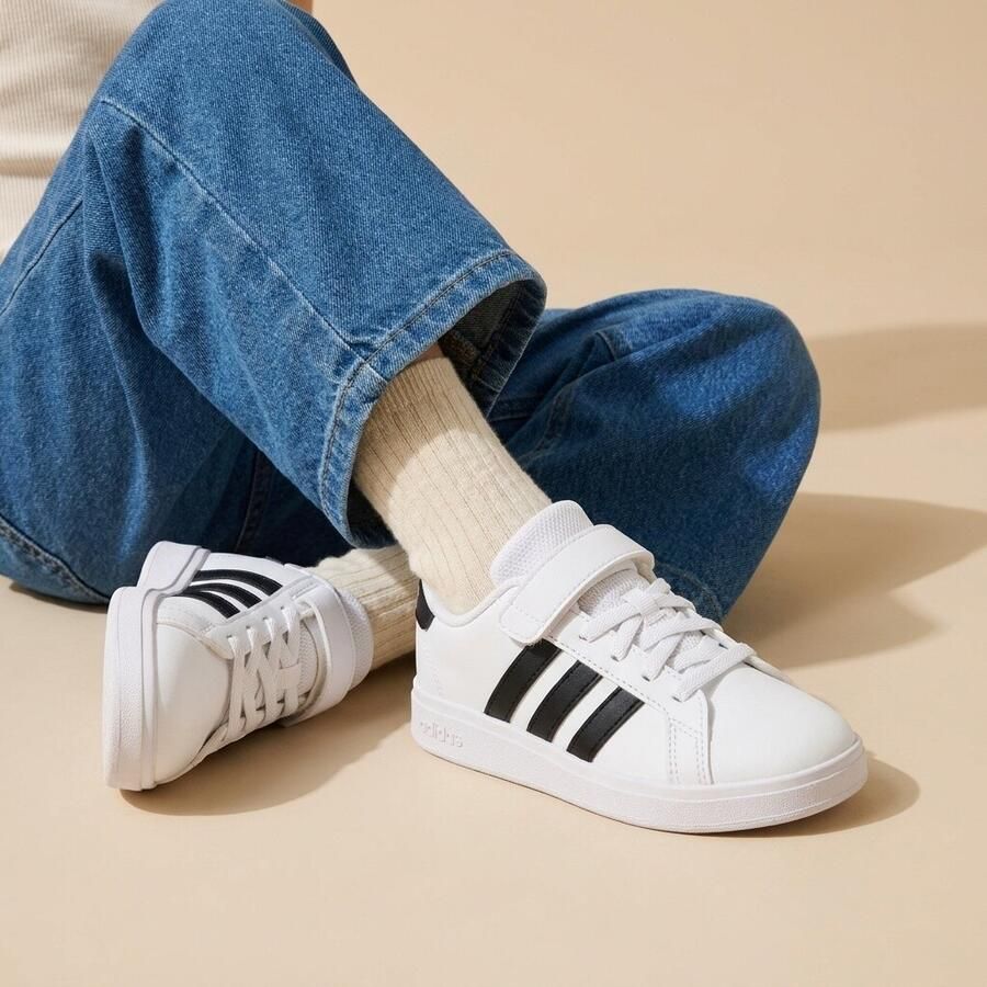 Adidas Grand Court 2.0 kinder sneakers wit Uitneembare zool - Foto 2