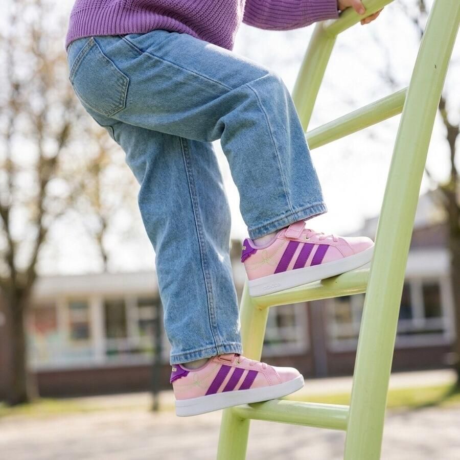 Adidas Sportswear Grand Court 3.0 Schoenen Peuters Kinderen Roze