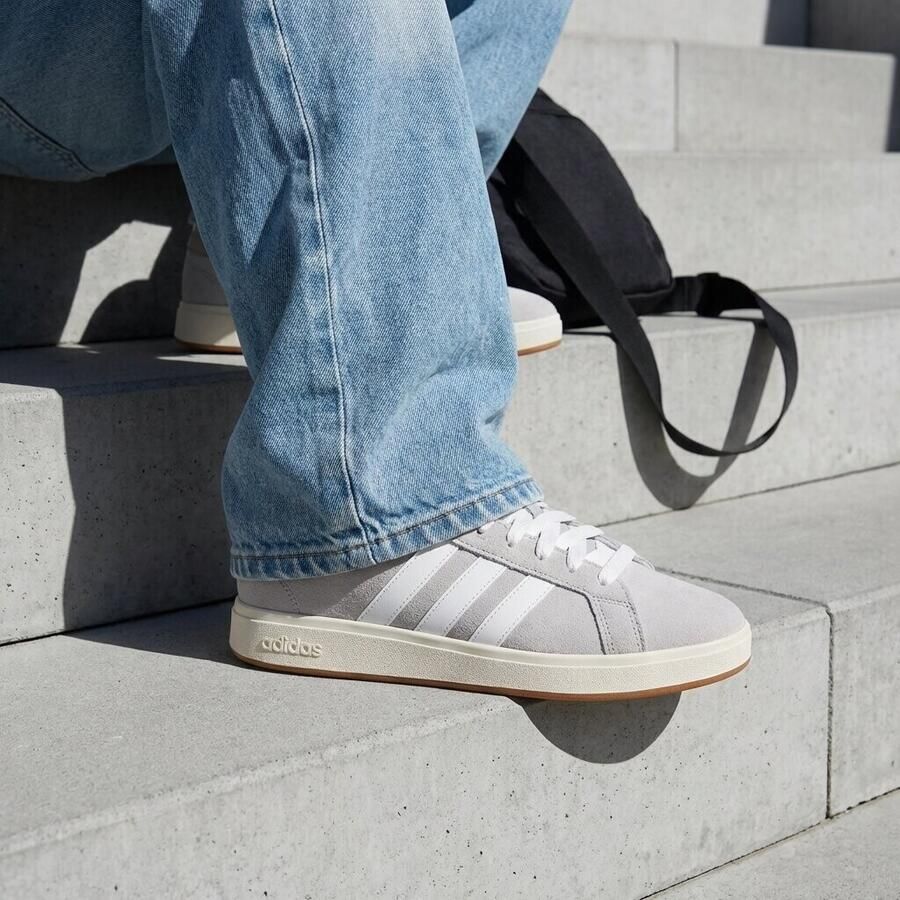 Adidas Sportswear Grand Court Base 00S Schoenen Unisex Grijs - Foto 2