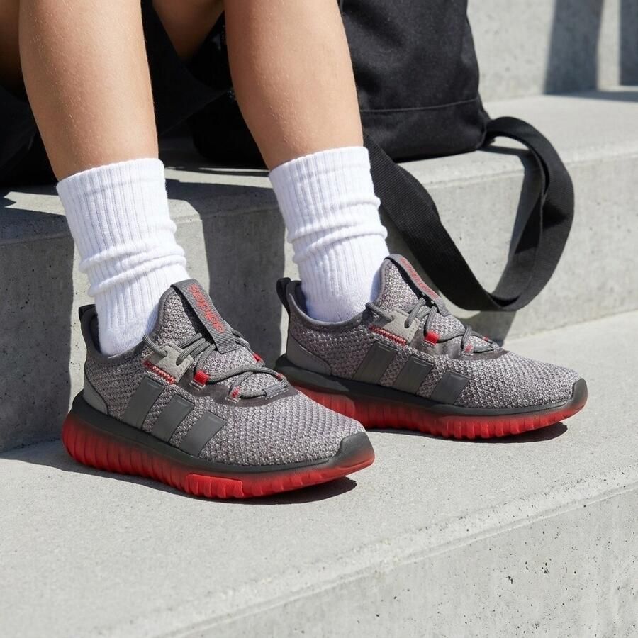 Adidas Kaptir 4.0 K Kinder Unisex Sneaker Sportschoenen Schoenen IH1841 grijs - Foto 3
