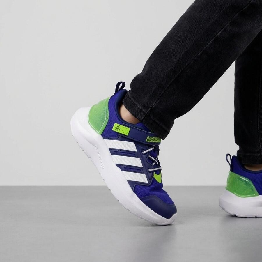 ADIDAS SPORTSWEAR Sneakers 'Lightorama' navy kobaltblauw neongeel wit - Foto 3