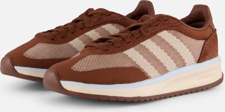 Adidas Run 70 2.0 Knit Sneakers bruin Textiel - Foto 4