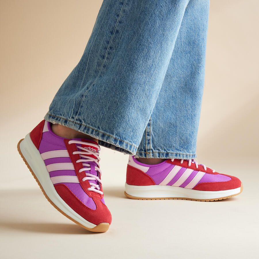Adidas Run 70s 2.0 Sneakers rood Synthetisch