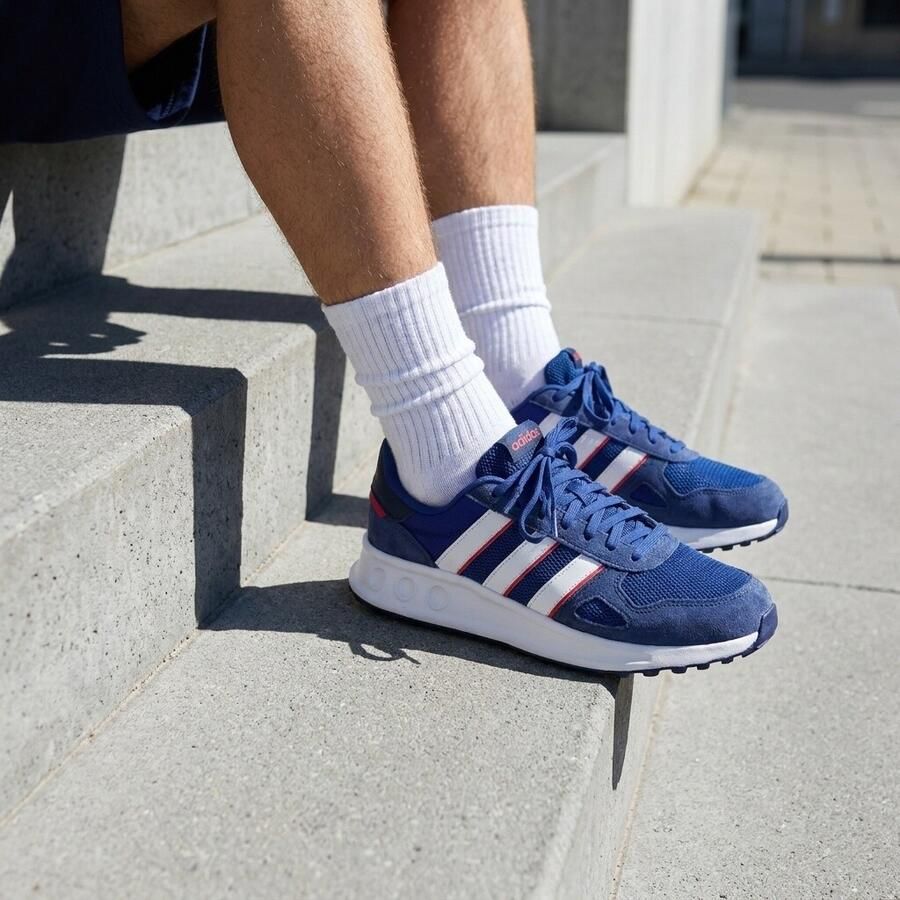 Adidas herensneaker RUN 84 schoenen JR7478 blauw - Foto 3