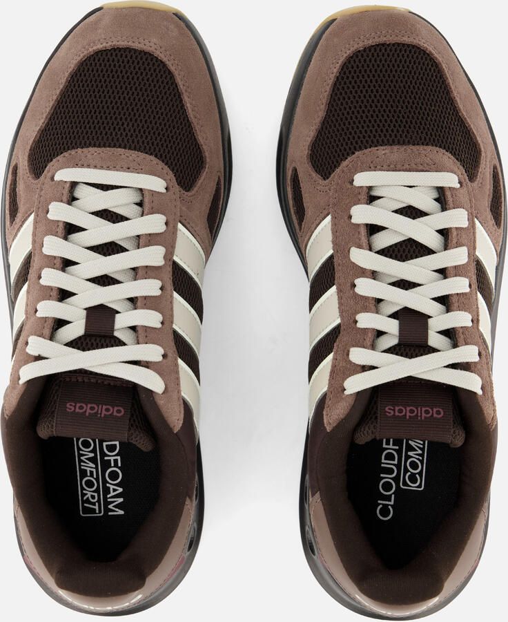 Adidas Run 84 Sneakers bruin Leer - Foto 3