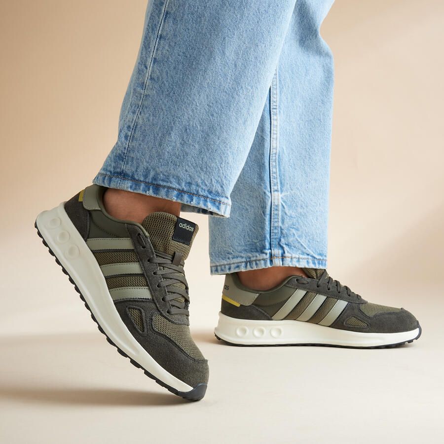 Adidas Sportswear Run 84 sneakers olijfgroen zilvergrijs zwart - Foto 4