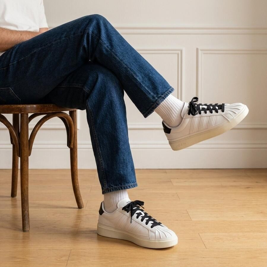 Adidas Streettalk SC Sneakers wit Heren