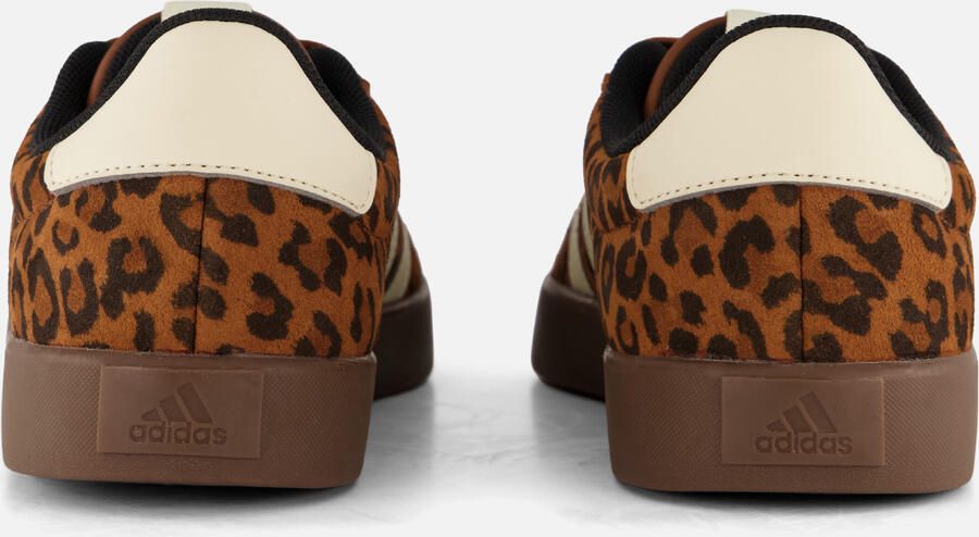 Adidas Sportswear VL Court sneakers bruin dierenprint wit - Foto 6