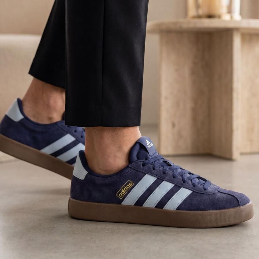 Adidas vl court 3.0 Casual low sportcas schoen her Blauw