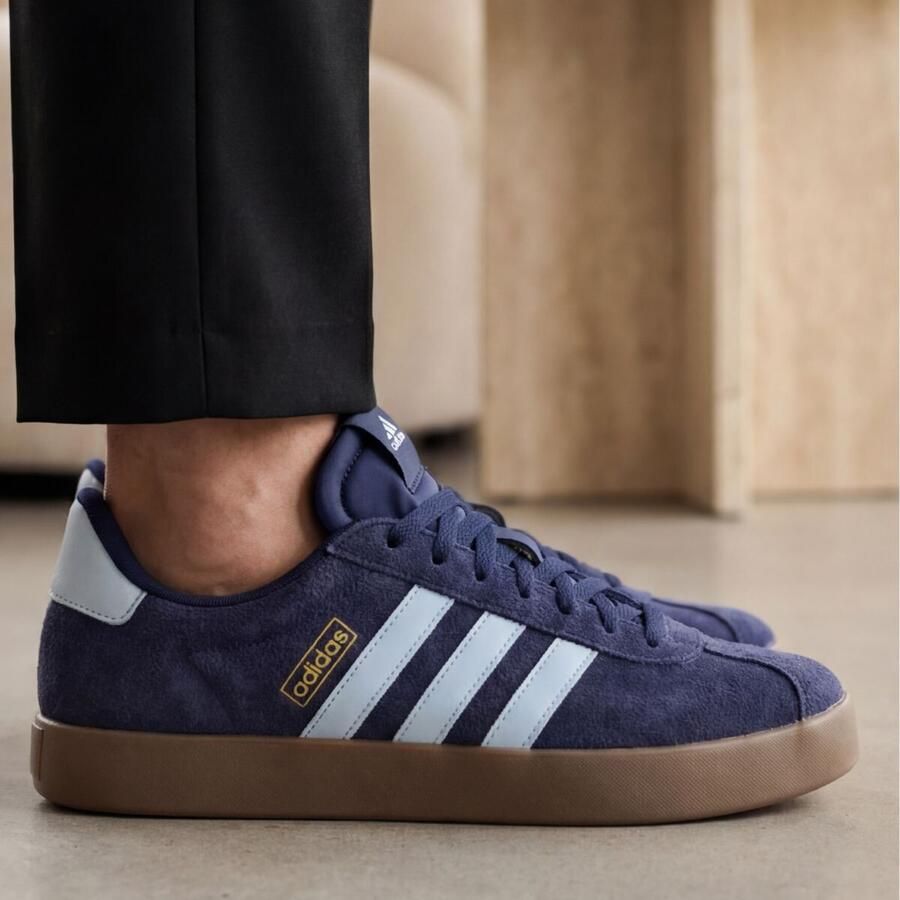 ADIDAS SPORTSWEAR Sneakers laag 'VL Court 3.0' lichtblauw donkerblauw goud - Foto 5