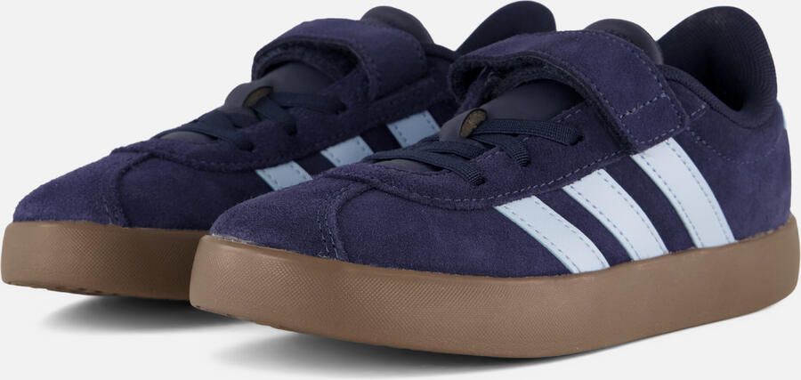 Adidas VL Court 3.0 Sneakers blauw Suede
