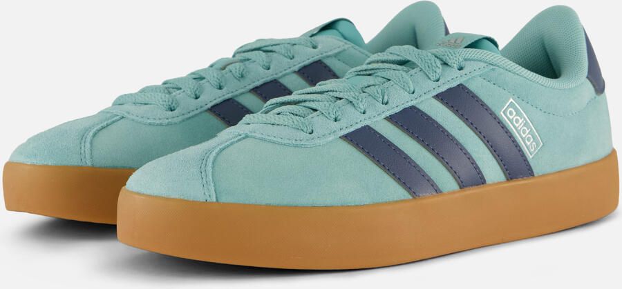 Adidas VL Court 3.0 Sneakers blauw Suède - Foto 4