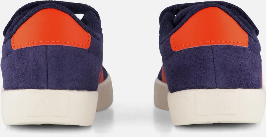 Adidas Sportswear VL Court suede sneakers 3.0 donkerblauw oranje - Foto 7