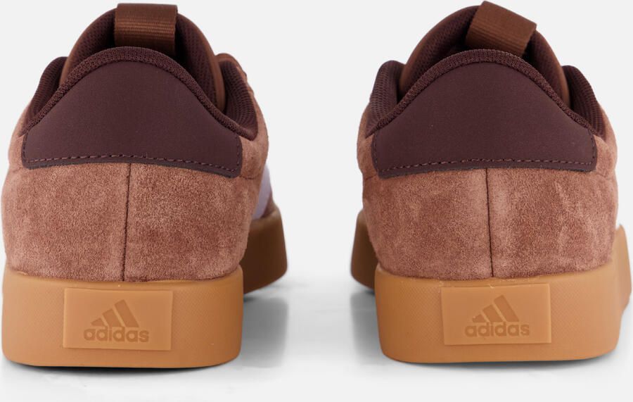 Adidas Sportswear VL Court leren sneakers bruin lila - Foto 6