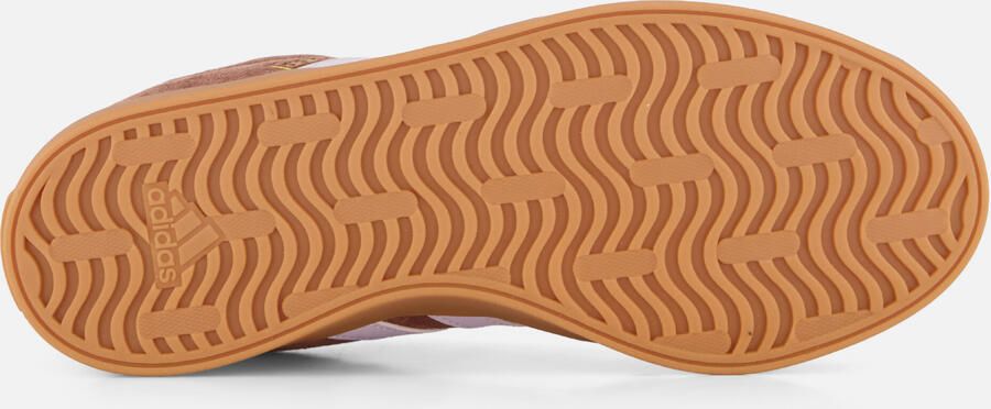 Adidas Sportswear VL Court leren sneakers bruin lila - Foto 8