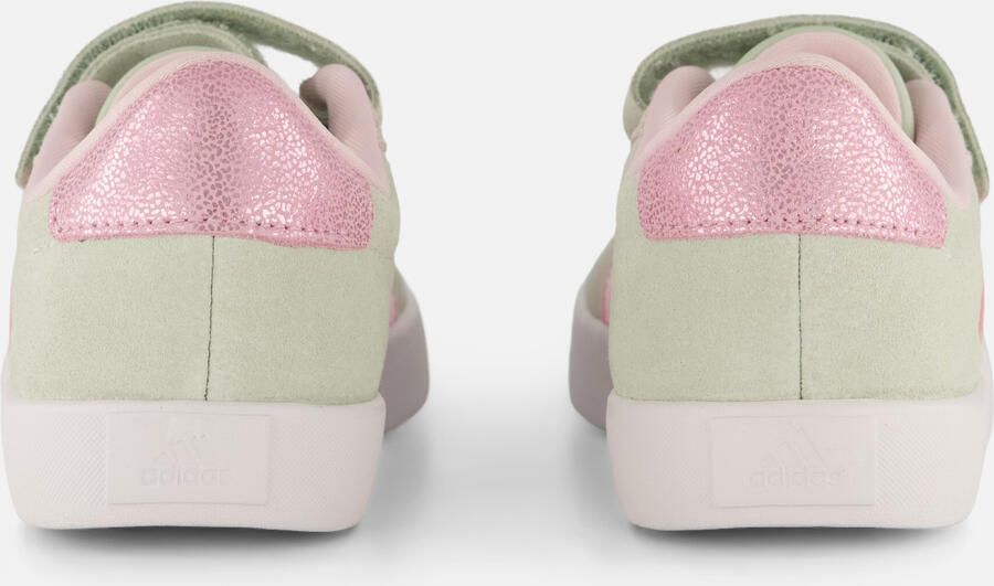 Adidas VL Court 3.0 Sneakers groen Leer Dames - Foto 4