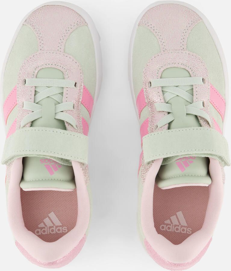 Adidas VL Court 3.0 Sneakers groen Leer Dames - Foto 3