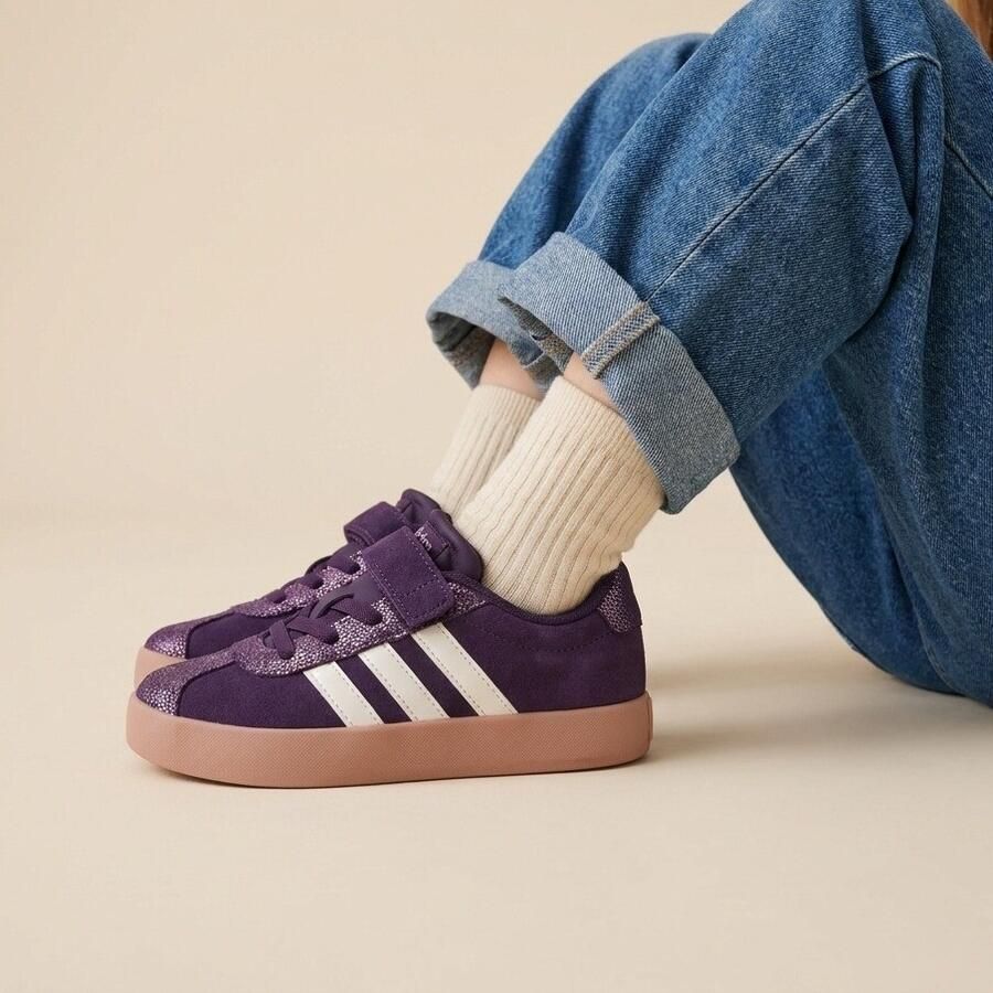Adidas Sportswear VL Court 3.0 Schoenen Kids Kinderen Paars
