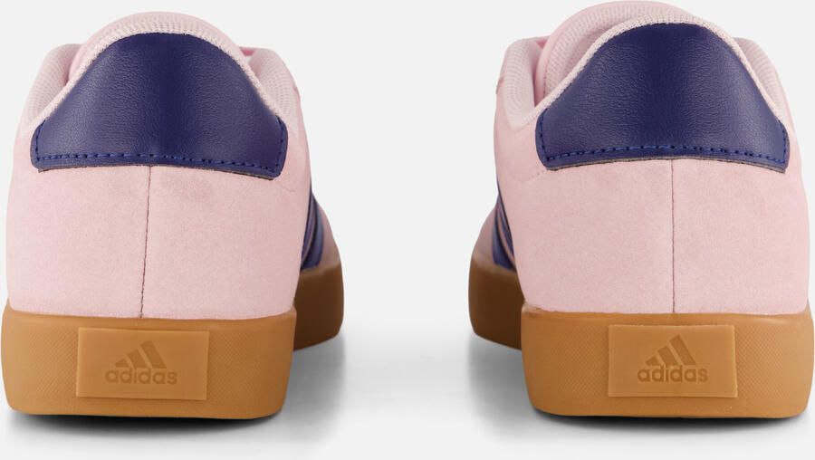 Adidas VL Court 3.0 K unisex kinder sneaker suède KI9492 royal blue clear pink - Foto 5