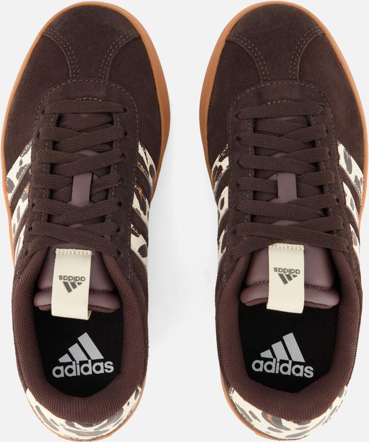 Adidas Sportswear VL Court sneakers donkerbruin dierenprint - Foto 6