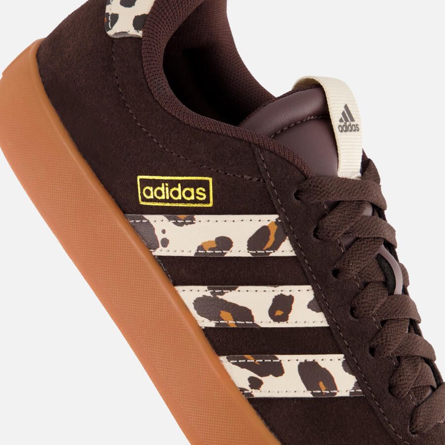 Adidas Sportswear VL Court sneakers donkerbruin dierenprint - Foto 5