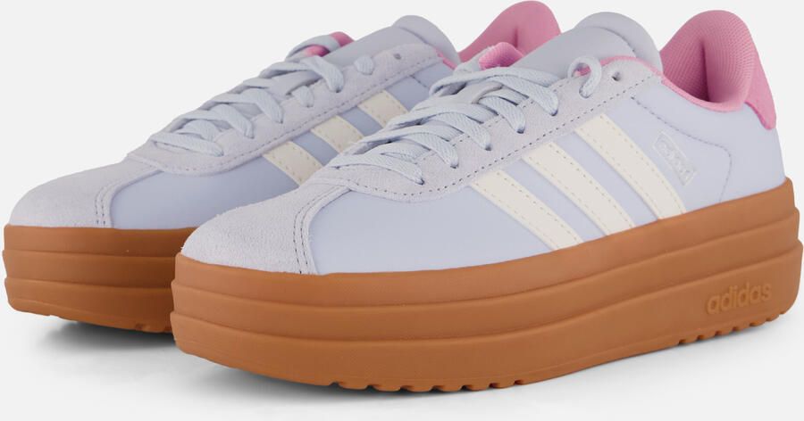Adidas VL Court Bold Sneakers blauw Leer Dames - Foto 4