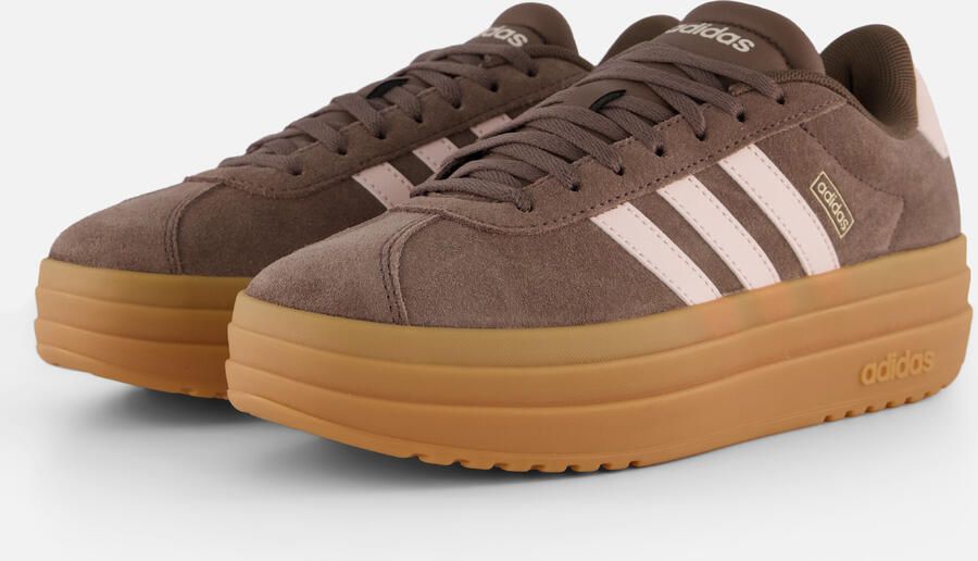 ADIDAS SPORTSWEAR Sneakers laag 'VL Court Bold' bruin cappuccino
