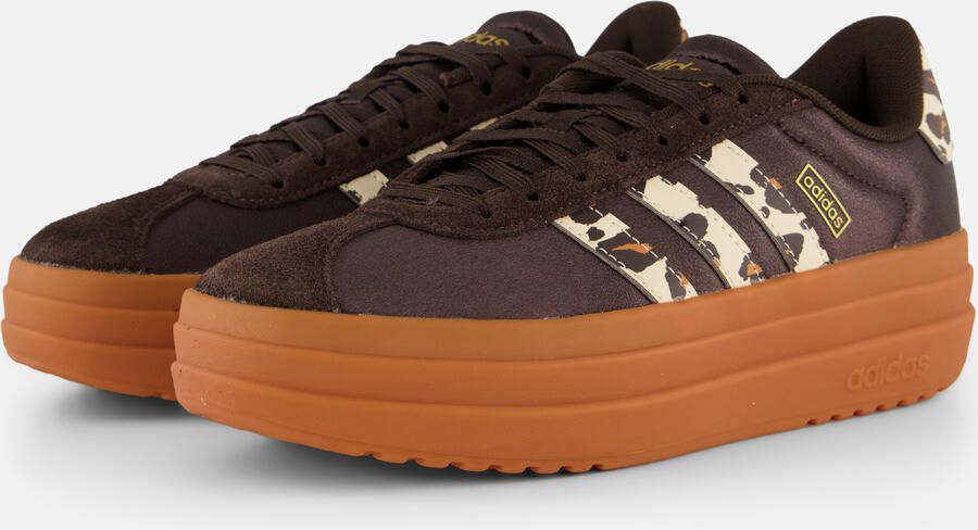 Adidas Sportswear VL Court Bold sneakers donkerbruin beige - Foto 4