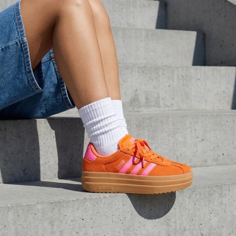 ADIDAS SPORTSWEAR Sneakers laag 'VL Court Bold' oranje lichtroze - Foto 5