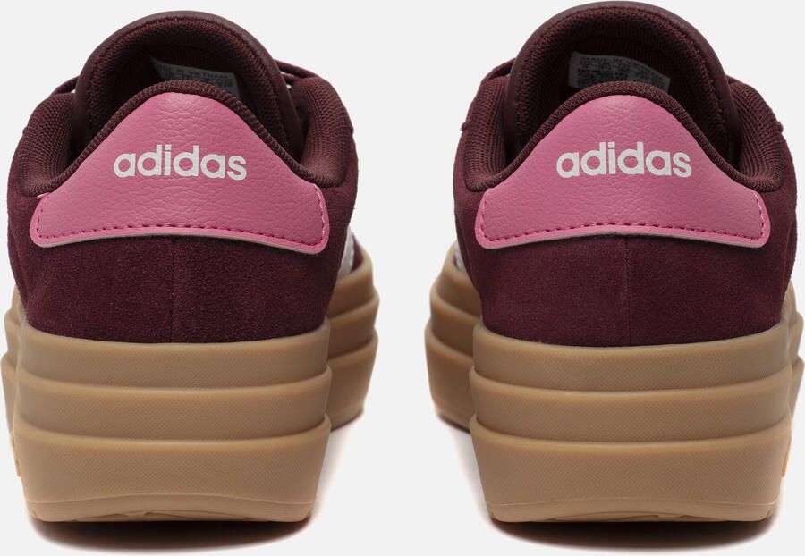 Adidas Sportswear VL Court Bold suède sneakers donkerrood wit Suede 35 1 2 - Foto 5