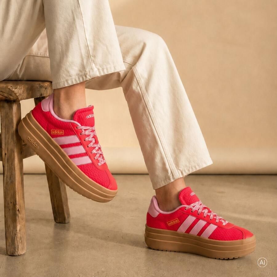 ADIDAS SPORTSWEAR Sneakers laag 'VL COURT' fuchsia oudroze - Foto 3