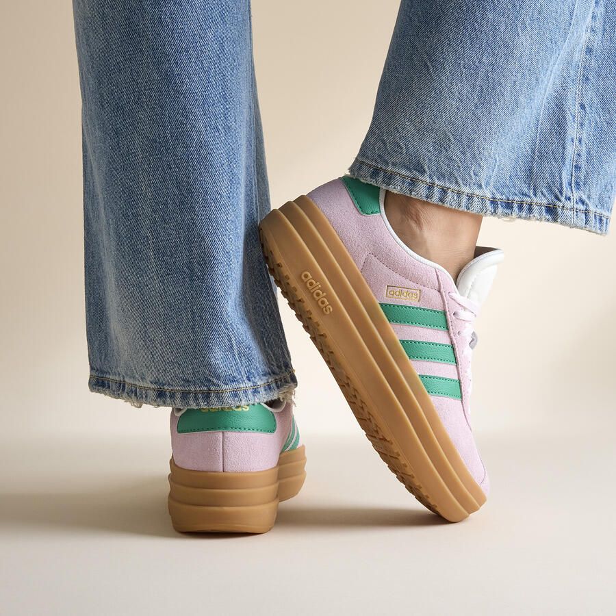 Adidas Sportswear Plateausneakers VL COURT BOLD Design in de voetsporen van de adidas Gazelle Bold
