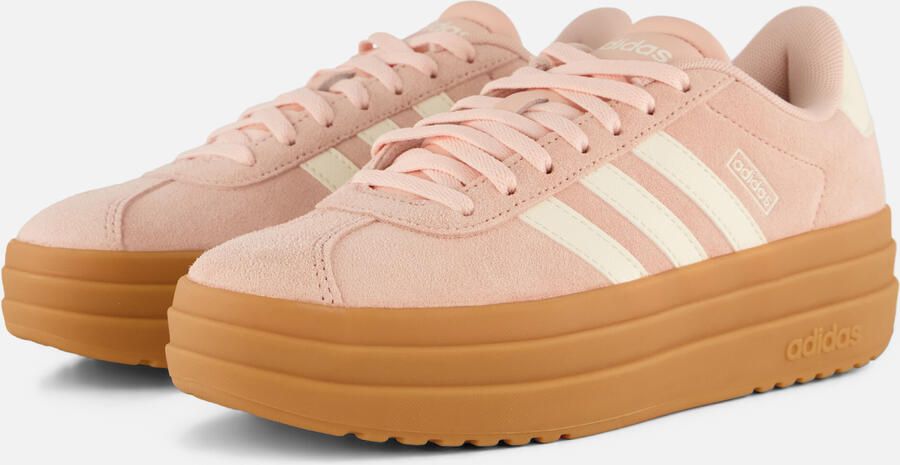 Adidas dames VL COURT BOLD plateau sneaker schoen IH9151 Roze - Foto 4