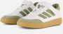 Adidas Sportswear Courtblock sneakers wit mosgroen gum Imitatieleer 28 - Thumbnail 2