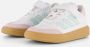 Adidas Sportswear Courtblock sneakers wit lichtblauw roze gum Jongens Meisjes Imitatieleer 35 - Thumbnail 2